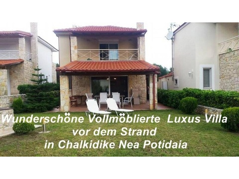 Villa kaufen in Nea Potidea, 600 m² Grundstück, 120 m² Wohnfläche, 8 Zimmer