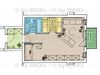 Etagenwohnung kaufen in Suhl, 47,94 m² Wohnfläche, 1 Zimmer