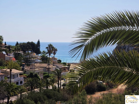 Ausblick vom Balkon