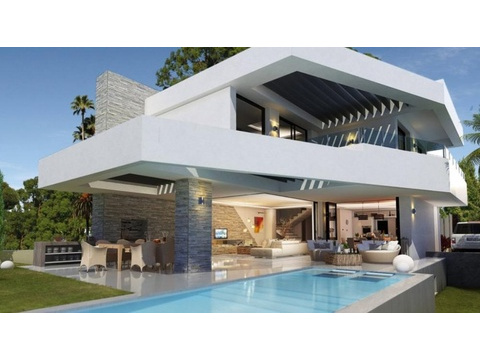 Villa kaufen in Estepona, 1.916 m² Grundstück, 550 m² Wohnfläche, 4 Zimmer