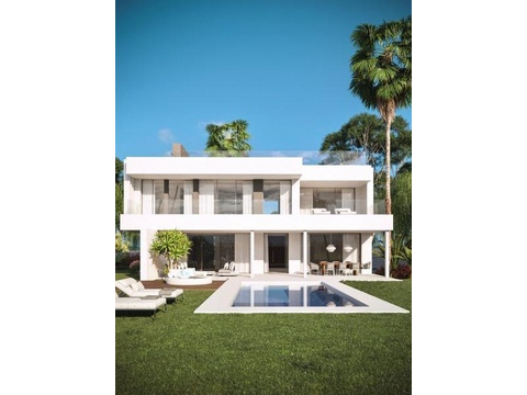 Villa kaufen in Estepona, 1.730 m² Grundstück, 435 m² Wohnfläche, 3 Zimmer