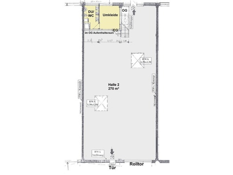 Grundriss Mietfläche