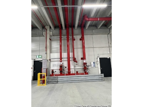 Detail-Sprinkleranlage-