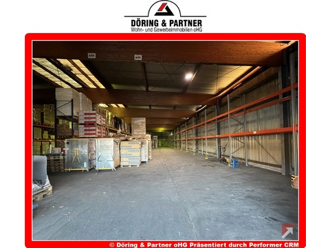 Halle mieten, pachten in Gera, 1.200 m² Lagerfläche