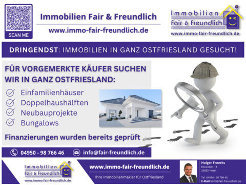 Einfamilienhaus kaufen in Rhauderfehn, 80 m² Wohnfläche, 3 Zimmer