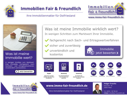Einfamilienhaus kaufen in Friedeburg, 250 m² Wohnfläche, 2 Zimmer