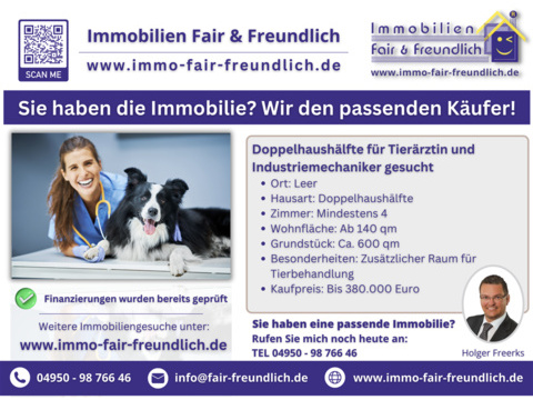 Einfamilienhaus kaufen in Leer (Ostfriesland), 140 m² Wohnfläche, 4 Zimmer