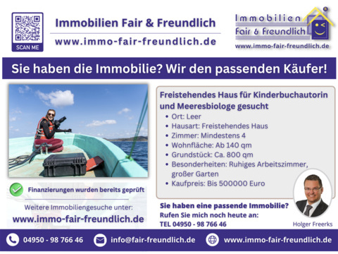 Einfamilienhaus kaufen in Leer (Ostfriesland), 140 m² Wohnfläche, 4 Zimmer