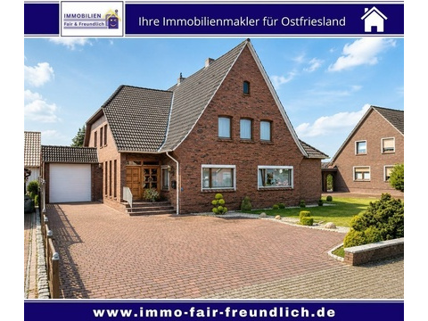 Einfamilienhaus kaufen in Rhauderfehn, 909 m² Grundstück, 205 m² Wohnfläche, 9 Zimmer