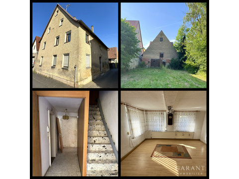 Zweifamilienhaus kaufen in Uehlfeld, mit Garage, 1.009 m² Grundstück, 187 m² Wohnfläche, 8 Zimmer