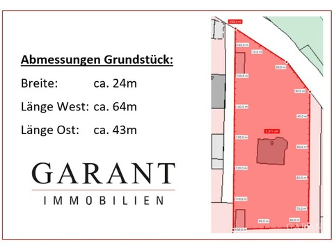 Wohngrundstück kaufen in Burgthann, 1.378 m² Grundstück