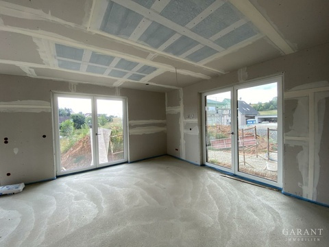 Wohnzimmer mit Deckenheizung
