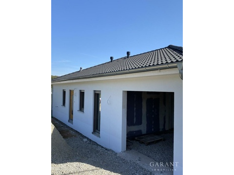 Garagenzufahrt mit Hausansicht Eingangsbereich
