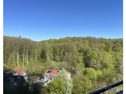 Aussicht vom Balkon