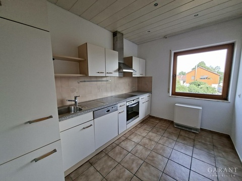 Küche mit Fensterblick