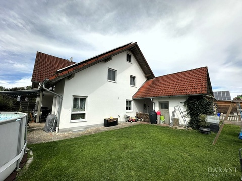 Haus Seitenansicht