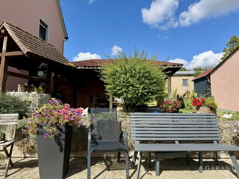 Aussen Garten Bank