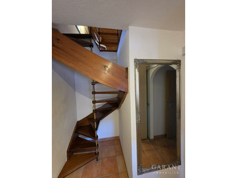Wendeltreppe ins DG