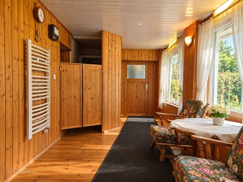 Anbau Wintergartenähnlich mit Sauna
