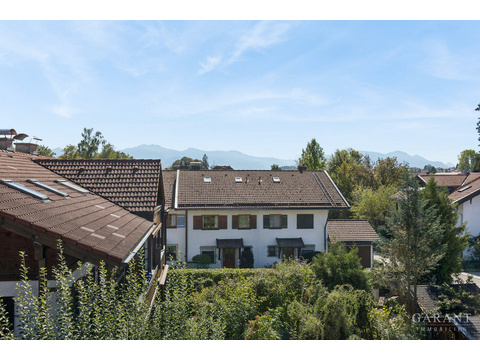 Aussicht vom Balkon