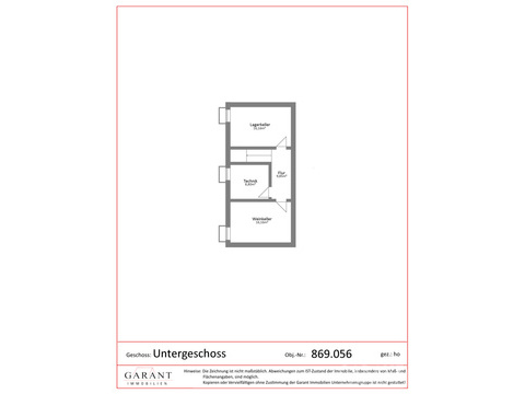 Grundriss/UG