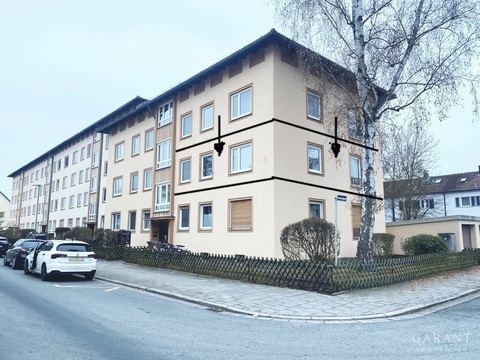 Etagenwohnung kaufen in Bayreuth, 50 m² Wohnfläche, 2 Zimmer