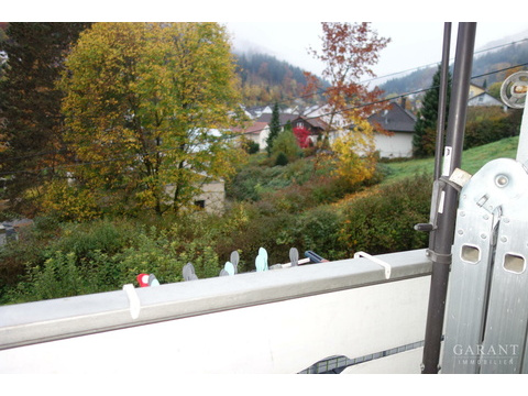 Ausblick Balkon