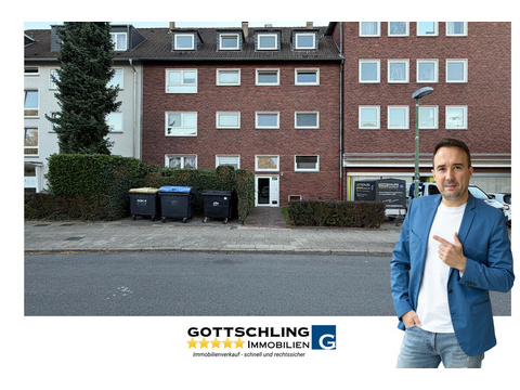 Dachgeschosswohnung mieten in Essen, 36 m² Wohnfläche, 2 Zimmer