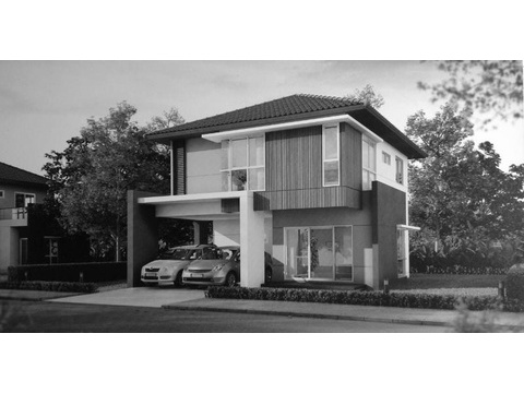 Villa mieten in Nakhon Ratchasima, mit Stellplatz, 240 m² Grundstück, 147 m² Wohnfläche, 4 Zimmer
