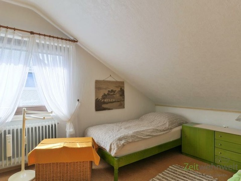 Blick ins Schlafzimmer