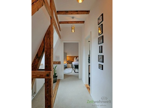 Blick zum Schlafzimmer