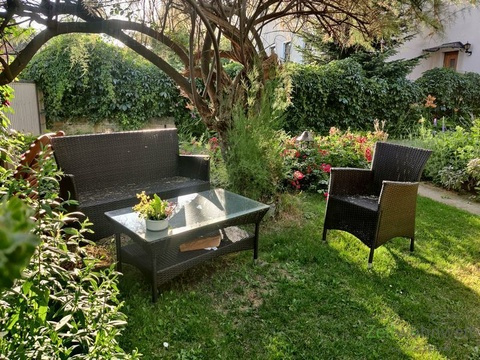Sitzecke im Garten