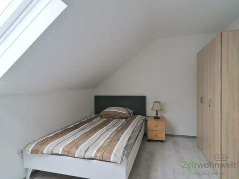 Blick ins Schlafzimmer