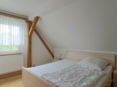 Blick ins hintere Schlafzimmer