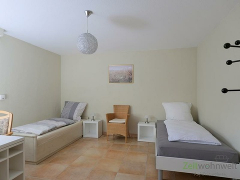 Blick in das vordere Schlafzimmer
