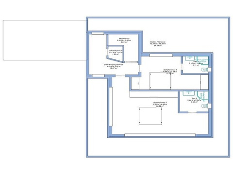 Grundriss 1 Etage