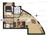 Maisonette- Wohnung kaufen in Budapest, 64 m² Wohnfläche, 2 Zimmer