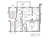 Erdgeschosswohnung mieten in Leipzig, 73,01 m² Wohnfläche, 3 Zimmer