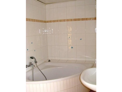 Eckbadewanne und (Runddusche)