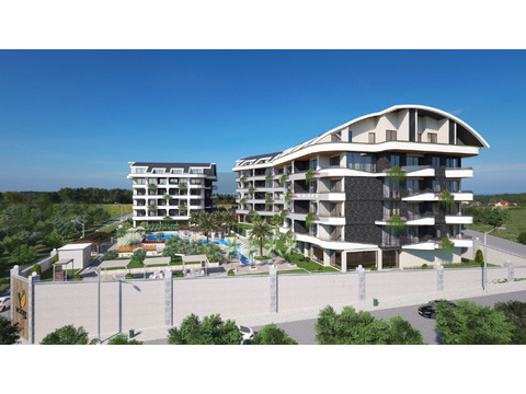 Wohnung kaufen in Oba, 47 m² Wohnfläche, 2 Zimmer