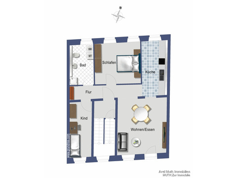 Etagenwohnung mieten in Eppingen, 76,25 m² Wohnfläche, 3 Zimmer