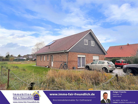 Einfamilienhaus kaufen in Neukamperfehn, 1.503 m² Grundstück, 93 m² Wohnfläche, 3 Zimmer