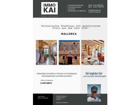 Gastronomie und Wohnung kaufen in Capdepera