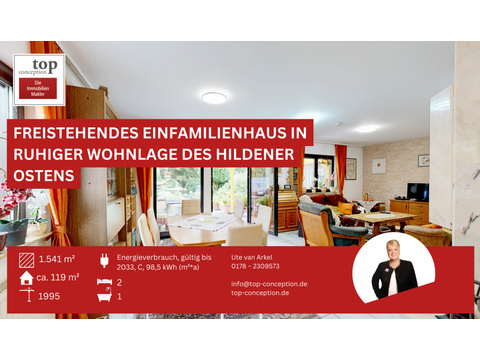 Einfamilienhaus kaufen in Hilden, 1.541 m² Grundstück, 119 m² Wohnfläche, 3 Zimmer