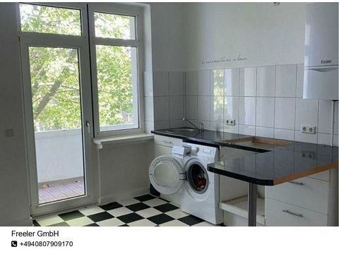 Etagenwohnung mieten in Hamburg, 48 m² Wohnfläche, 2 Zimmer