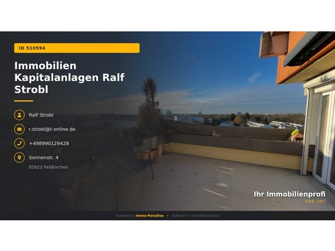 Etagenwohnung kaufen in München, 70 m² Wohnfläche, 2 Zimmer