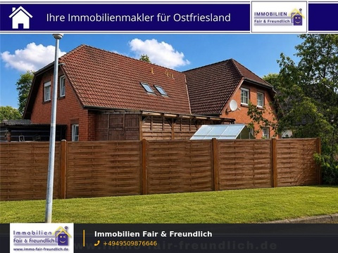 Mehrfamilienhaus kaufen in Uplengen, 912 m² Grundstück, 312 m² Wohnfläche, 12 Zimmer