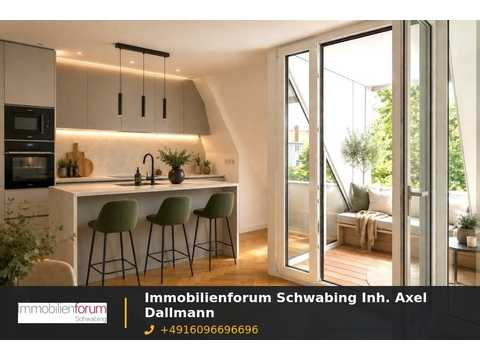 Etagenwohnung kaufen in München, 112,84 m² Wohnfläche, 4 Zimmer