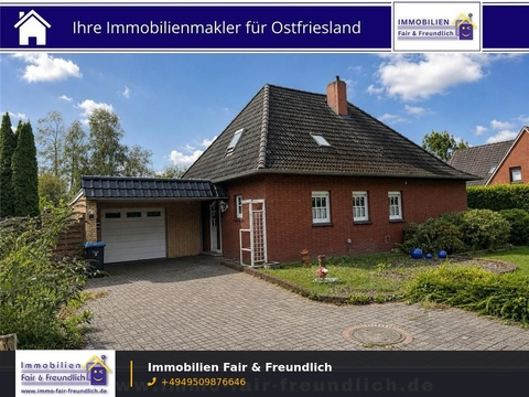 Einfamilienhaus kaufen in Hesel, 1.048 m² Grundstück, 138 m² Wohnfläche, 4 Zimmer