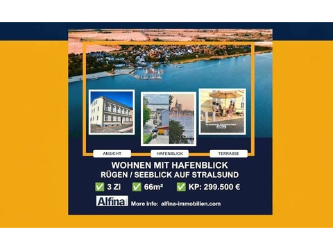 Erdgeschosswohnung kaufen in Altefähr, 66 m² Wohnfläche, 3 Zimmer